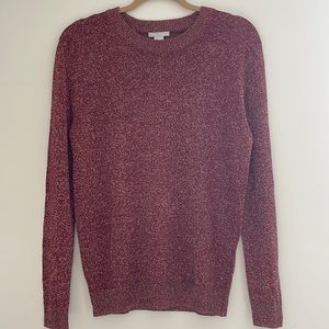 H&M maroon red long sleeves sweater